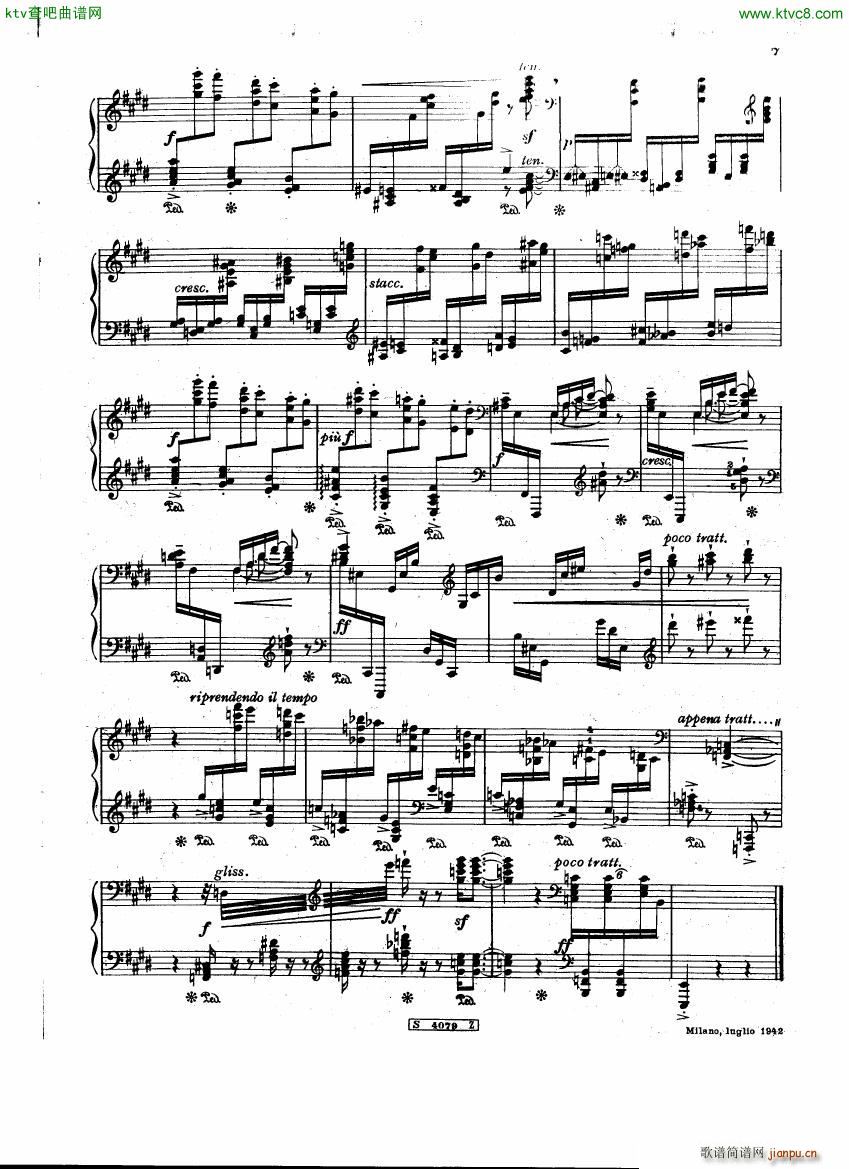 Agosti op 7 Preludio e Toccata(V)6