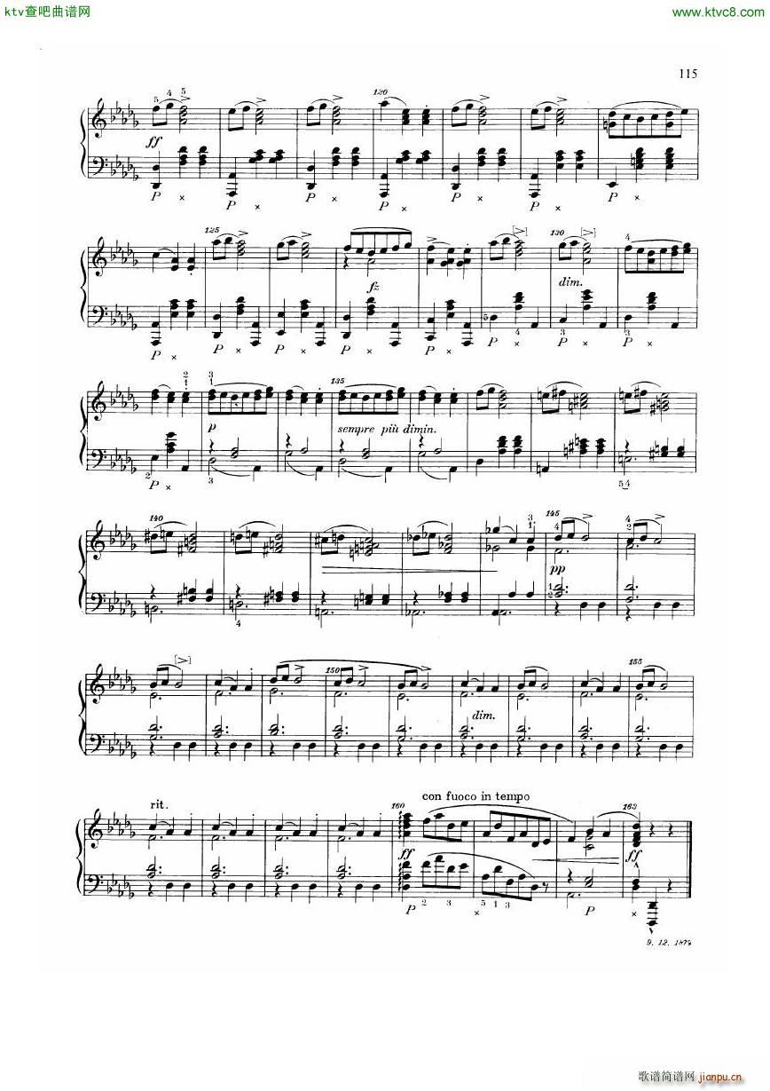 Dvorak Walzer op 54(V)18