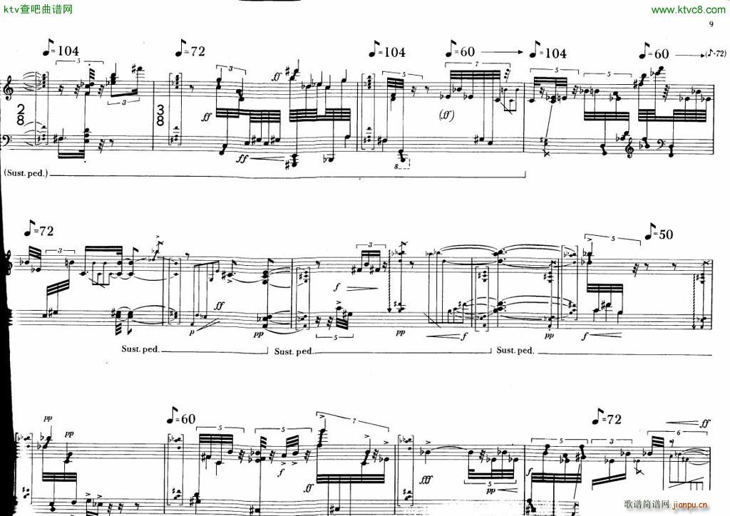 Berio Sequenza IV(V)10