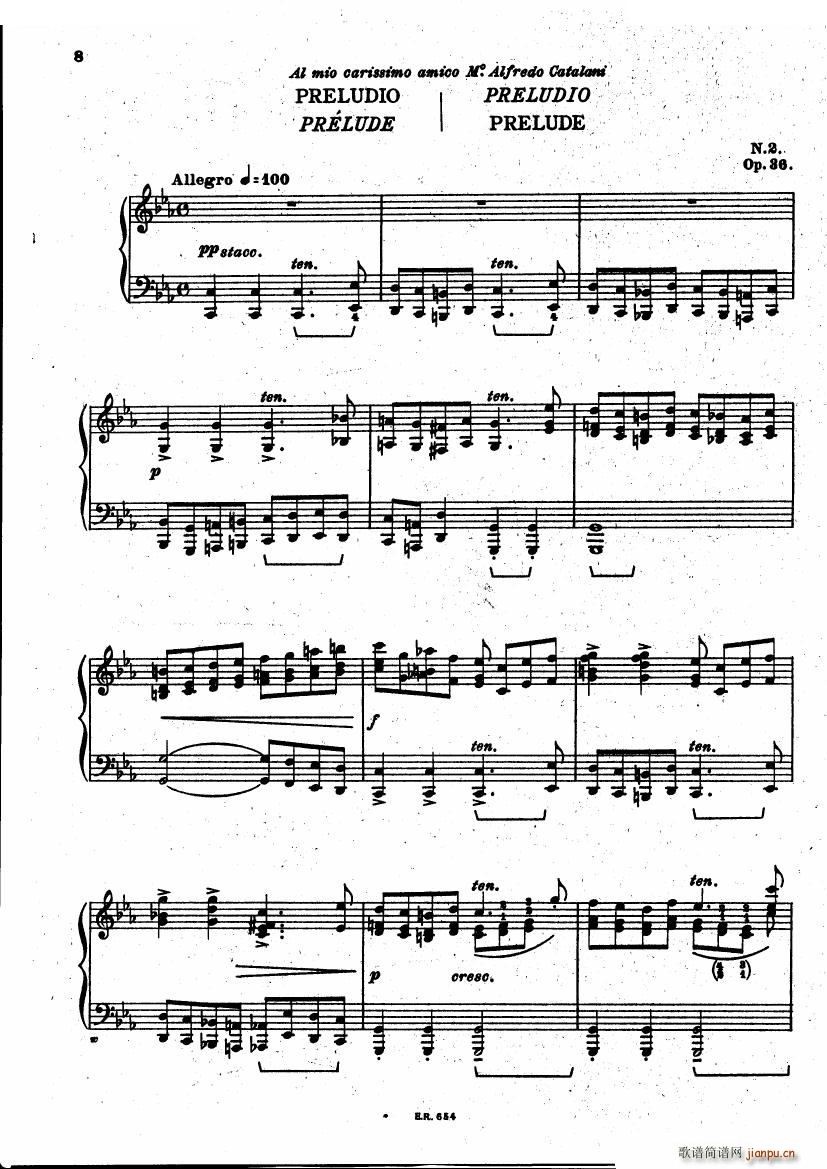 BUSONI Prelude and fugue op21 1(V)8