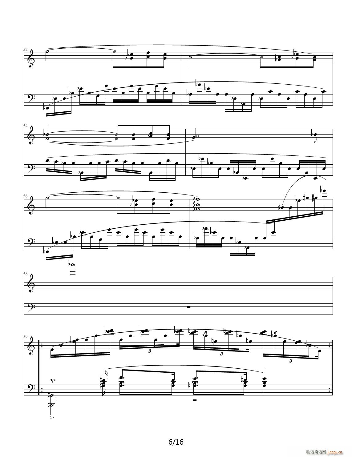 Etude in A Minor C{(V)6