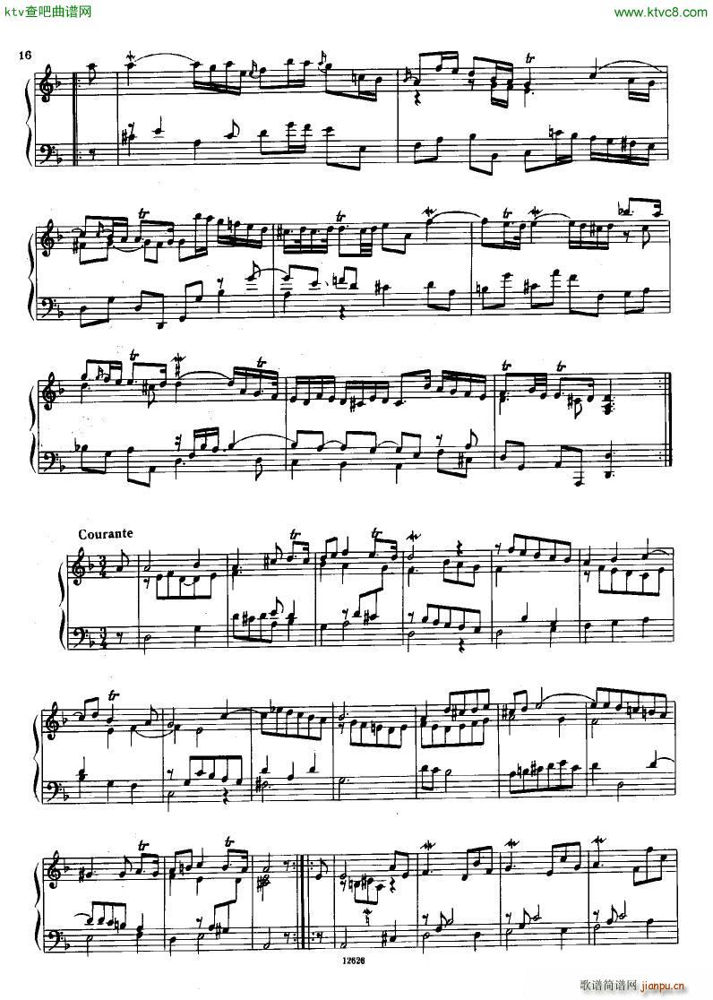 H ndel 1 Suiten for Piano Book 2(V)15