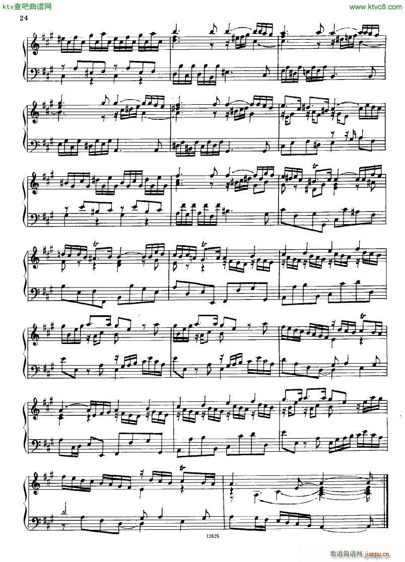 H ndel 1 Suiten for Piano Book 2(V)25