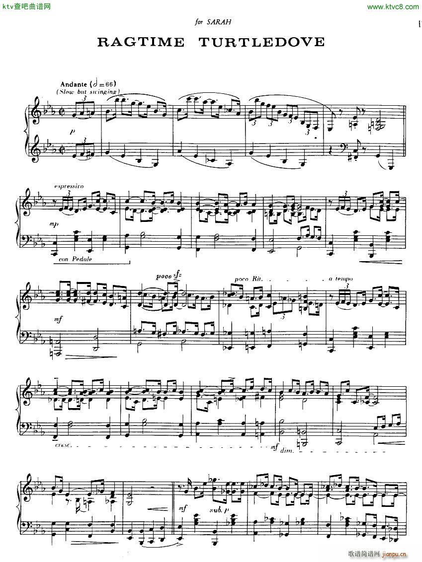 Albright Grand Sonata in Rag(V)12
