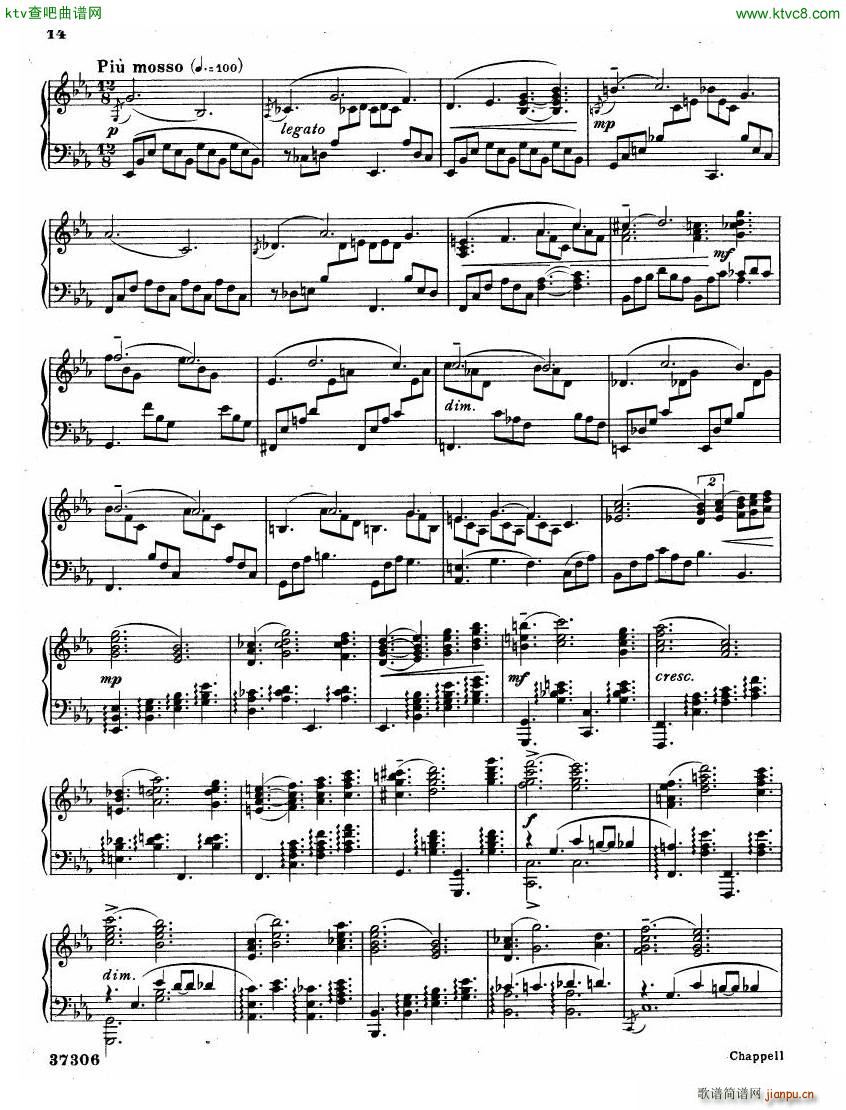 Coates The Three Elizabeths Piano Suite(V)15