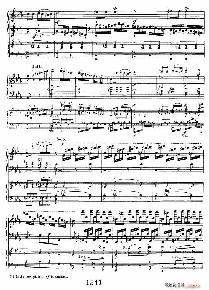 Beethoven op 37 Piano Concerto no 3 2pno red (V)8