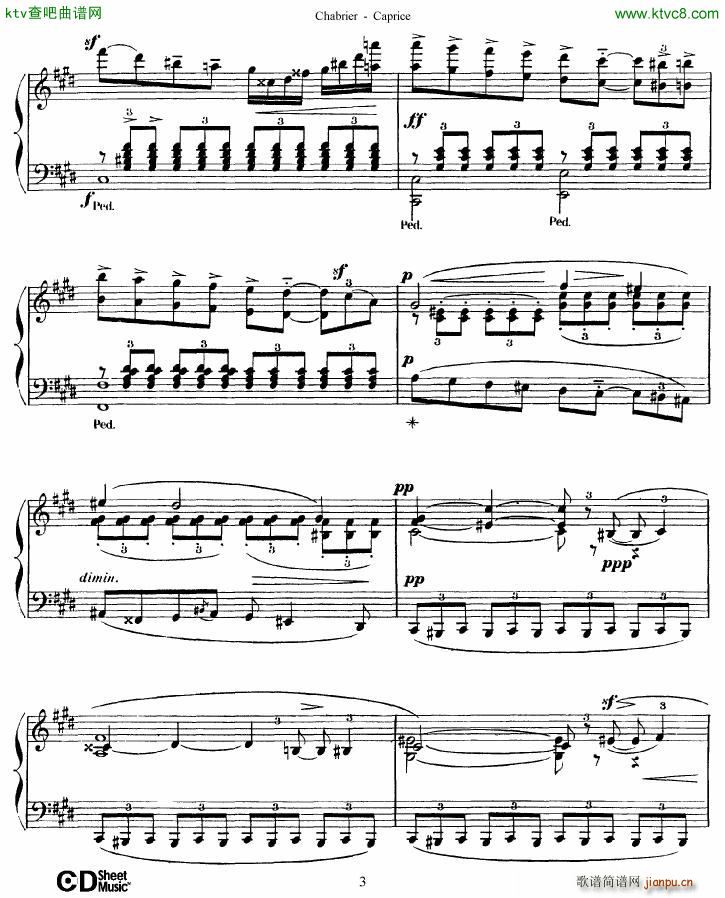 Chabrier Caprice(V)3