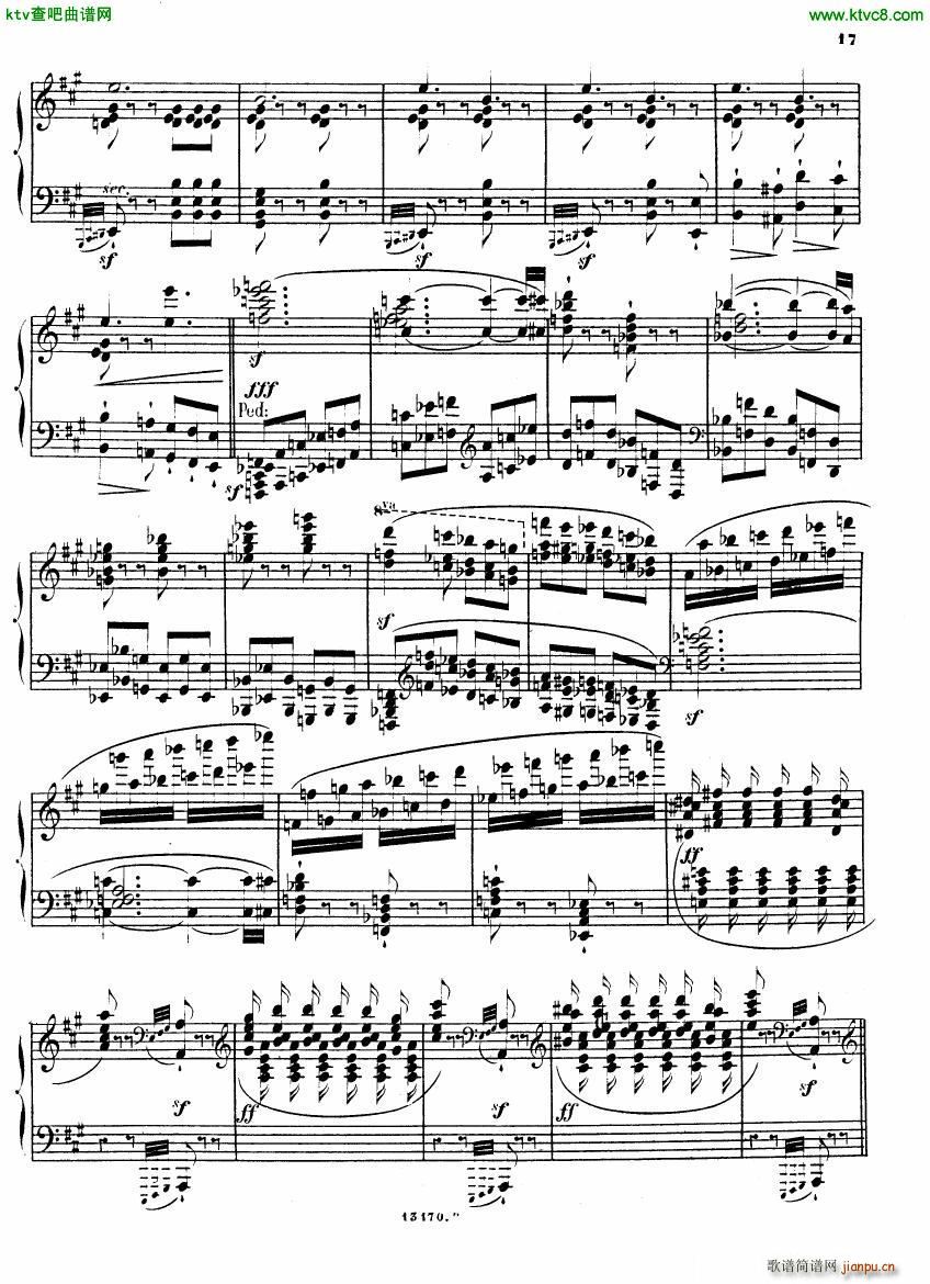Alkan op 38b Deuxieme recueil de chants(V)16