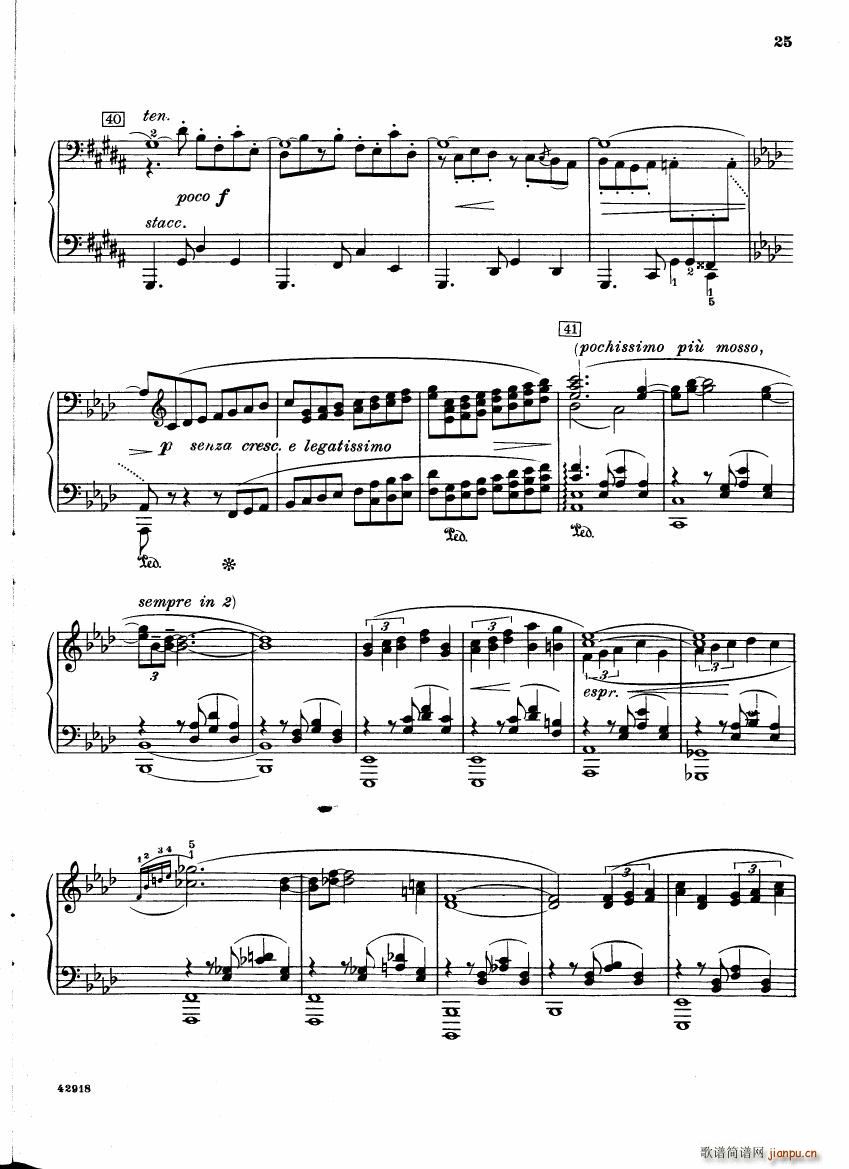 Barber op 28 Souvenirs piano solo(V)25
