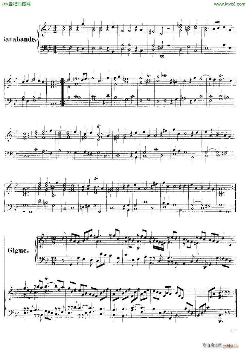 Handel Suite in G minor G250 255(V)6