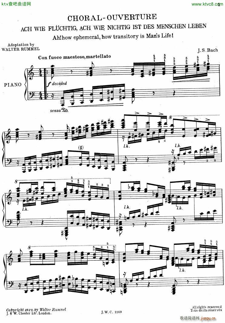 Bach Rummel Transcriptions(V)9