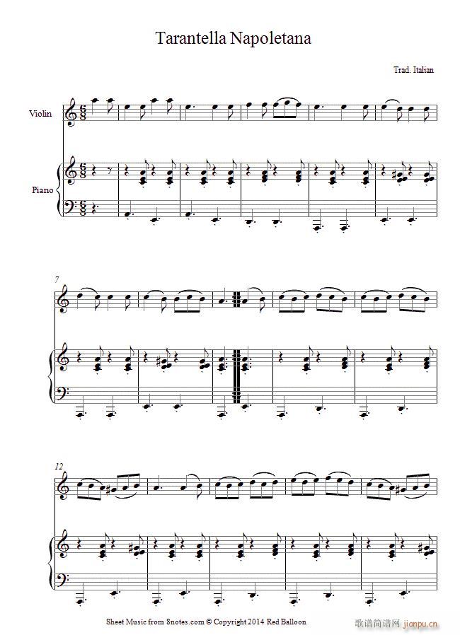 Tarantella Napoletana ٰ(V)1