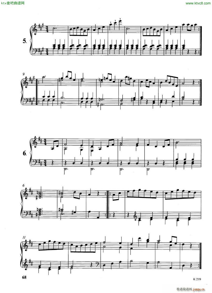 Haydn German Dances 12 pf(V)3