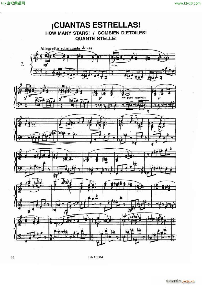 guastavino 10 preludios para piano(V)13