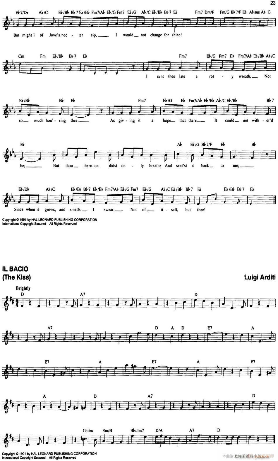 The Real Little Classical Fake Book P21 40(ʮ�ּ�����)3