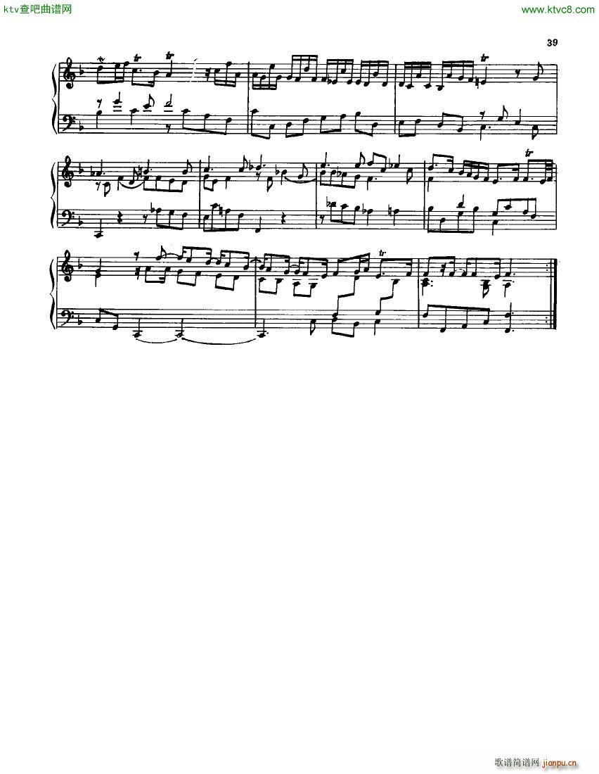H ndel 1 Suiten for Piano Book 2(V)22