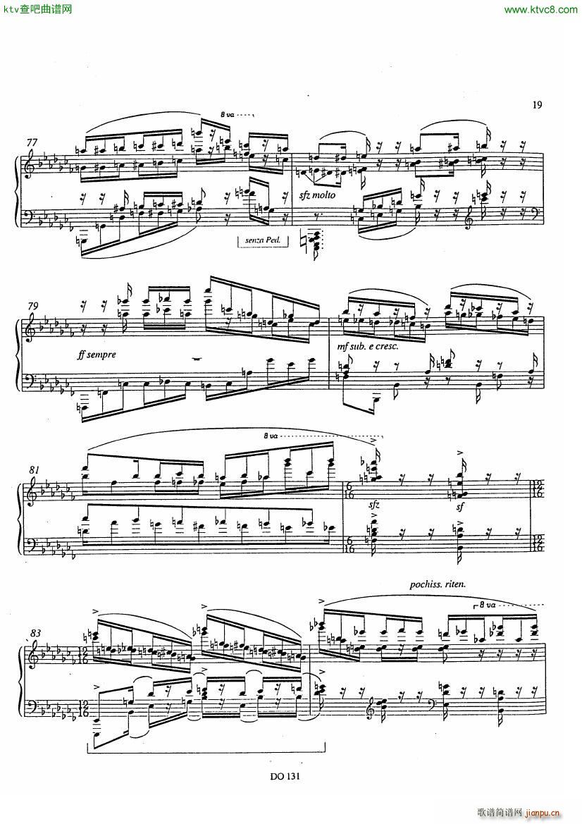 Etude No 12 Prlude et Fugue(V)17