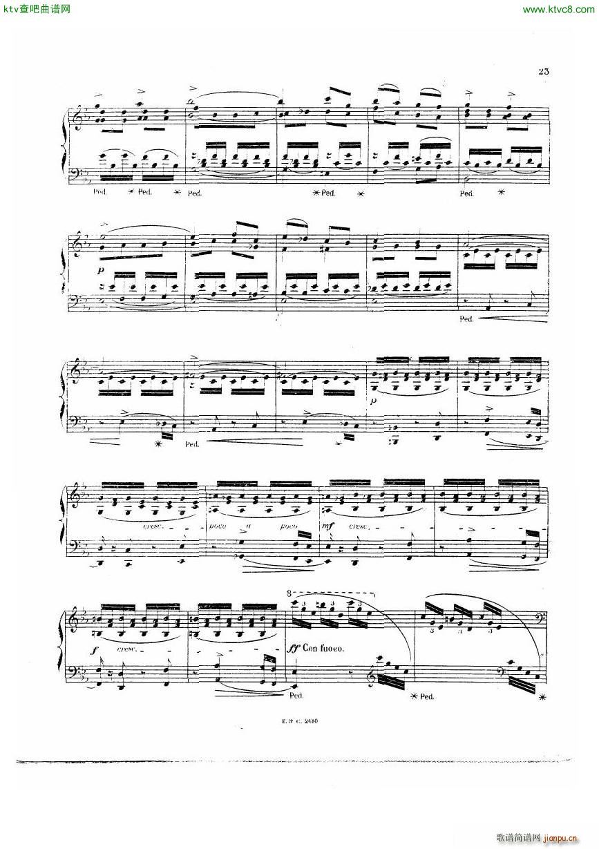 Chaminade 21 PianoSonata(V)24