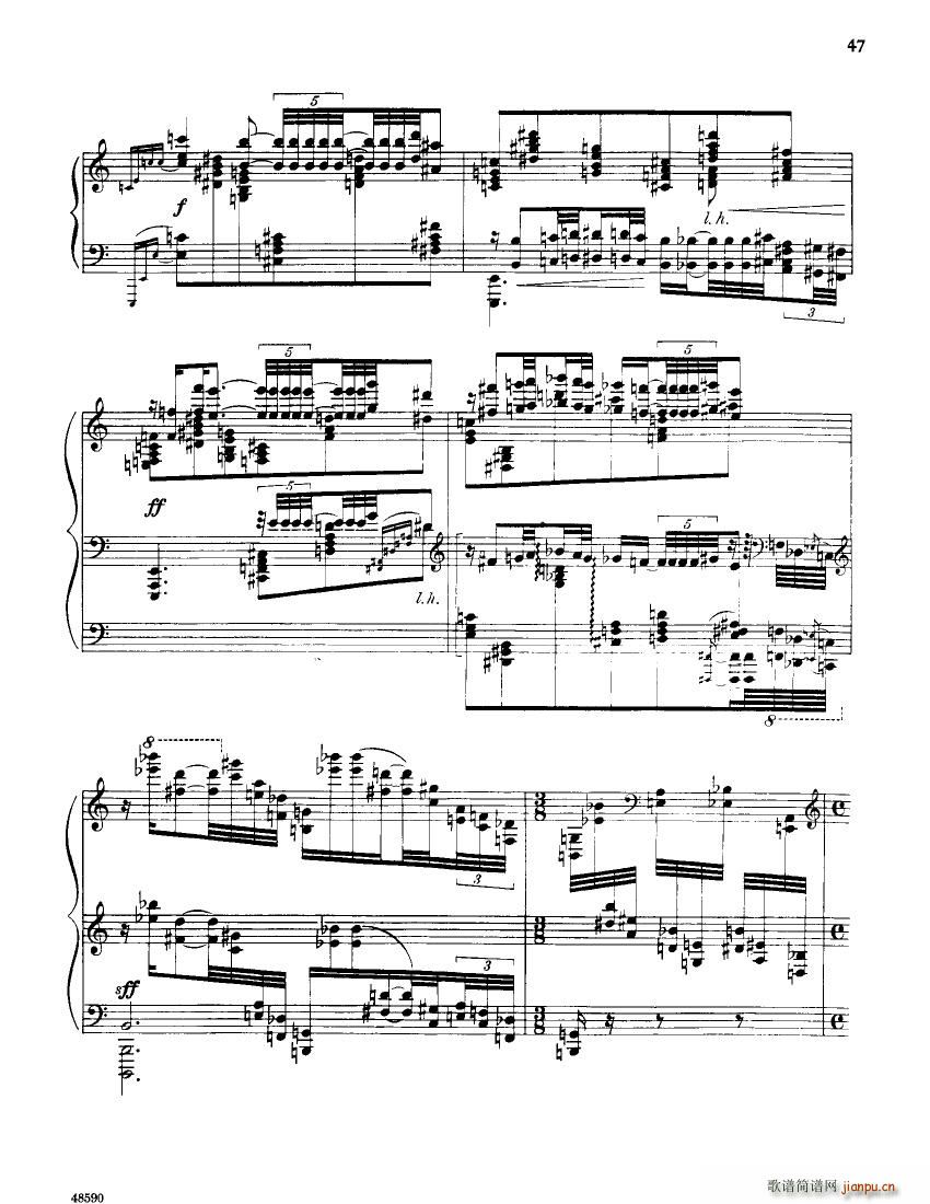 Barber op 26 Piano Sonata(V)11
