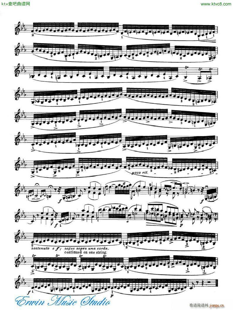 _ 24׾Pierre Rode 24 Studi Per violino 17 24(ʮּ)8