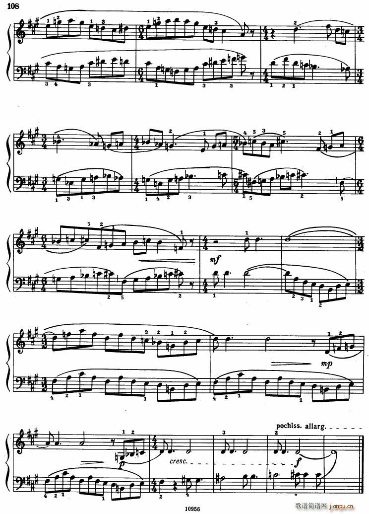 Bartok SZ 107 Mikrokosmos for Piano 97 121(V)33