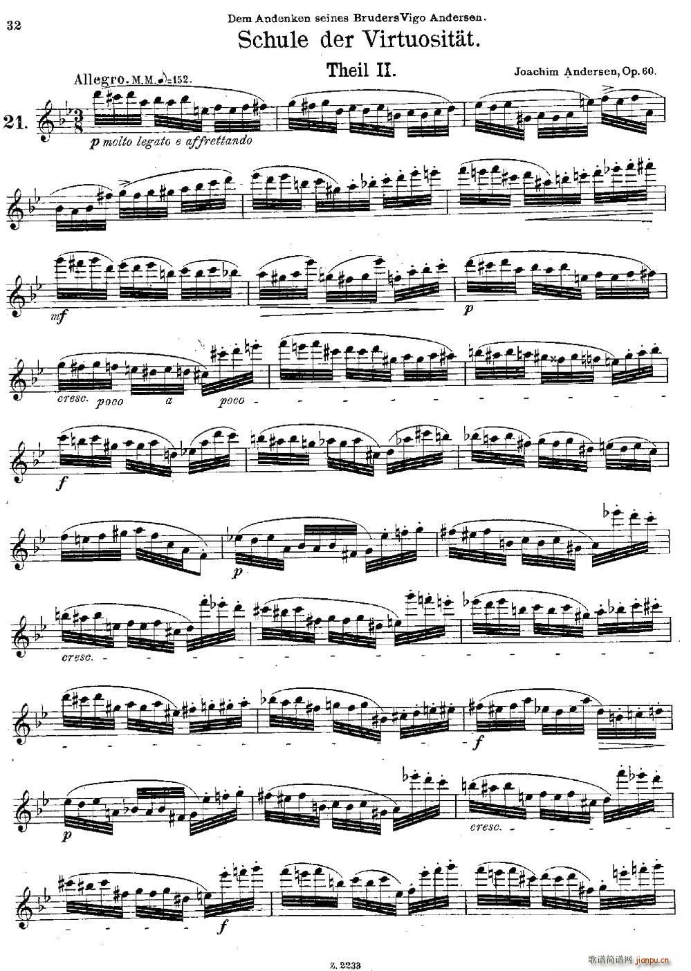 Schule der Virtuosit?t Op 60 21(ѺV)1