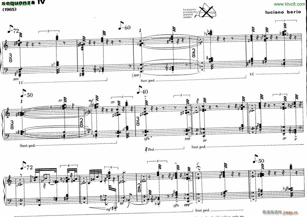 Berio Sequenza IV(V)3