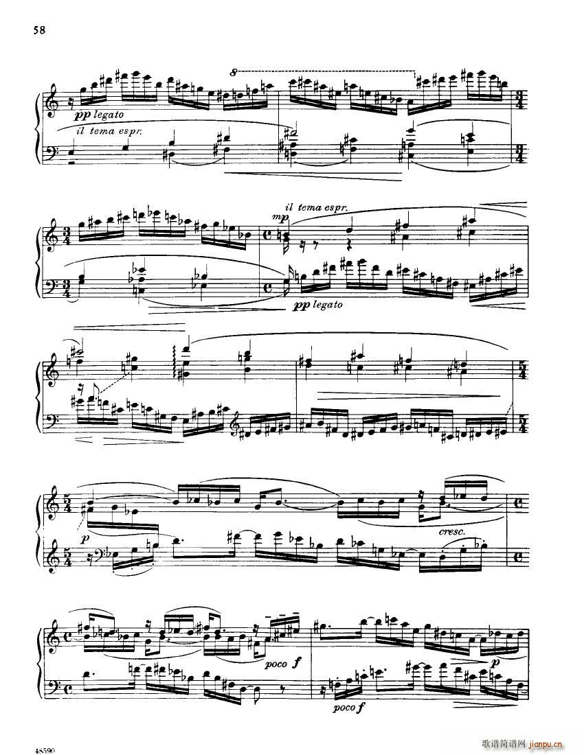 Barber op 26 Piano Sonata(V)36