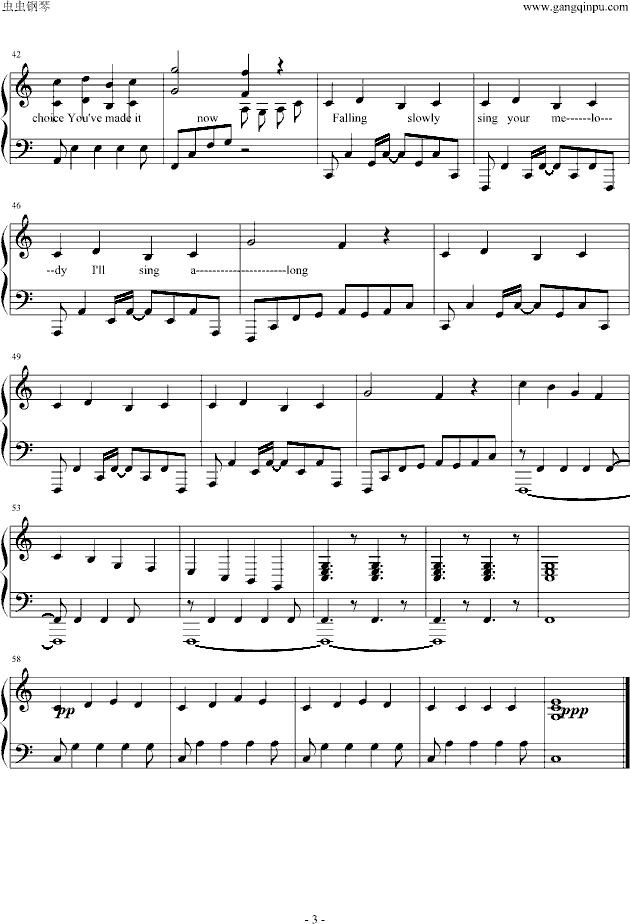 Falling Slowly(V)3
