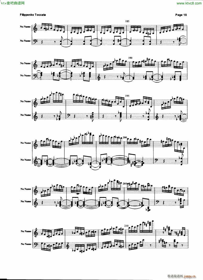 Filippenko Toccata(V)10