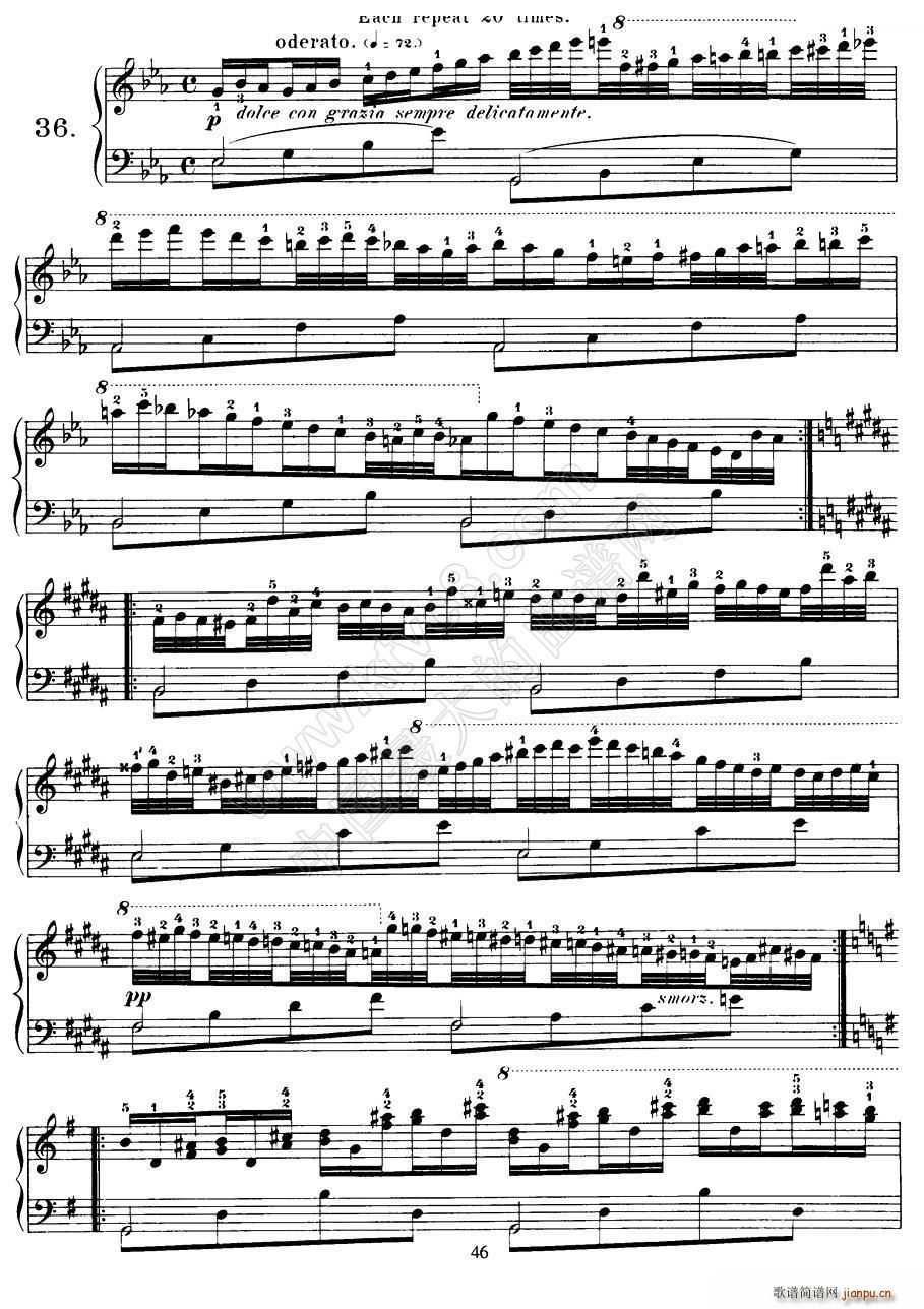 Czerny 40 Daily Exerci Op 337 35 40 40ճӖ(V)1