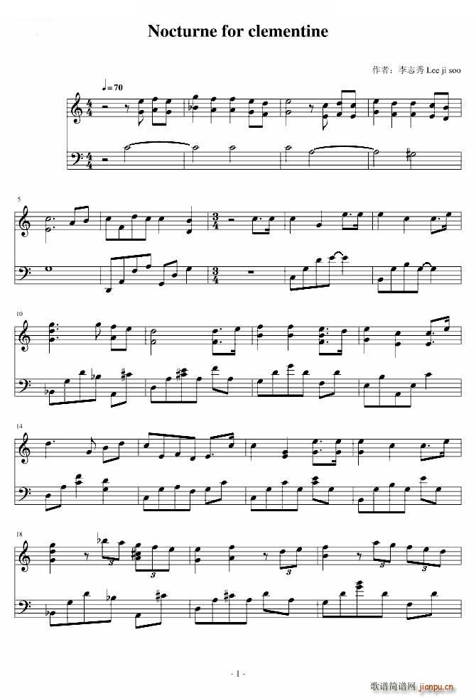Nocturne for clementine(V)1