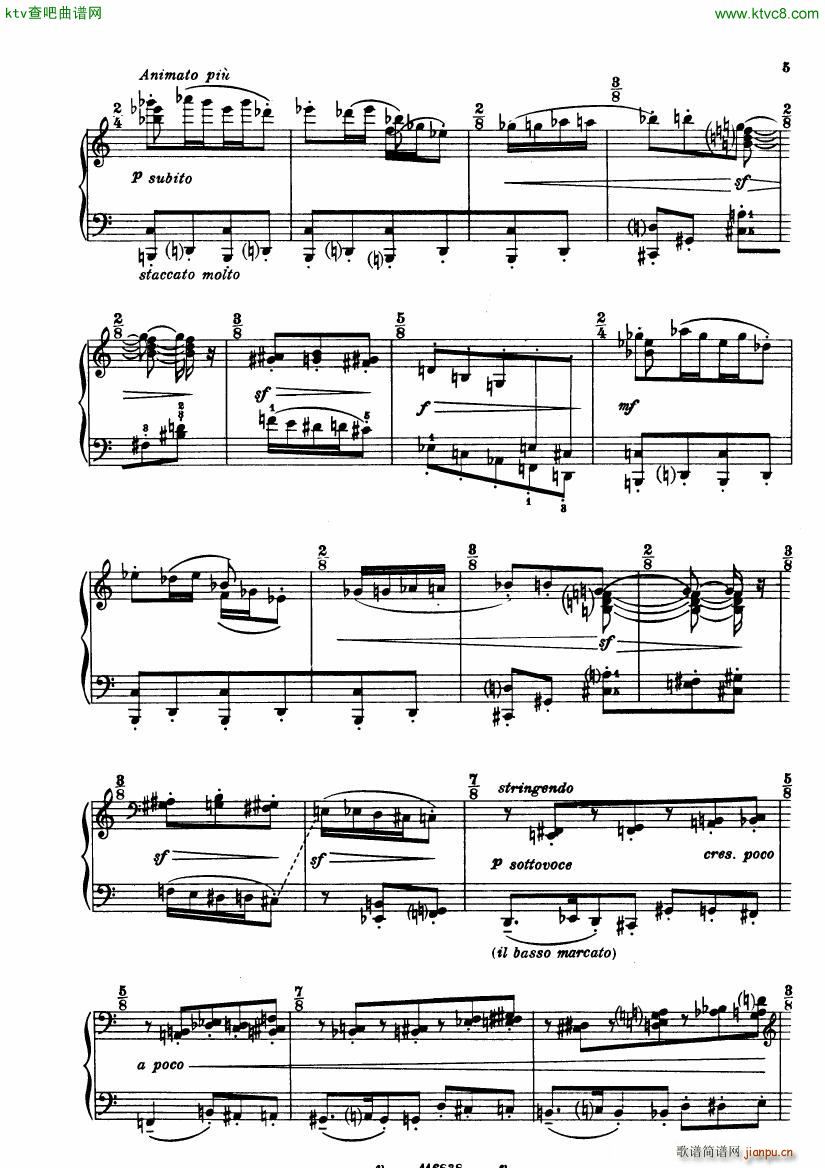 Casella Sonatina piano(V)5
