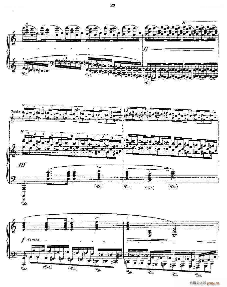 Ф  Fr Chopin Op 25 No11(V)10