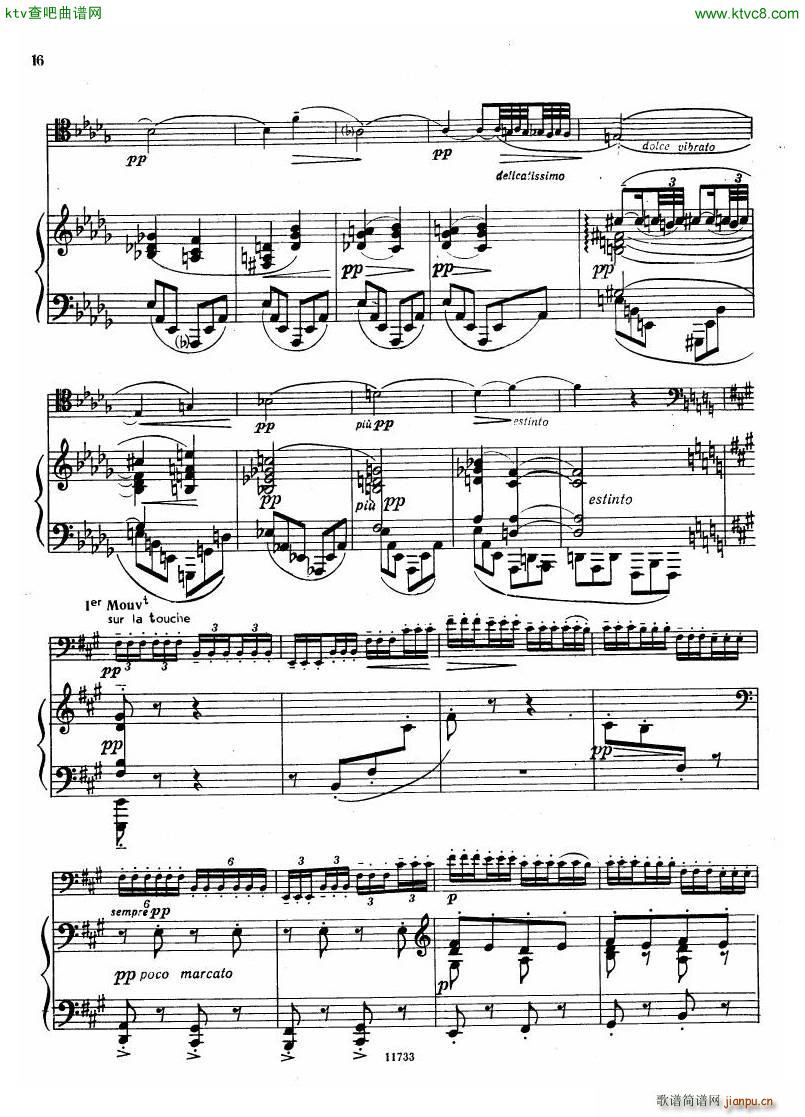 Debussy Sonata for Cello and Piano(V)15