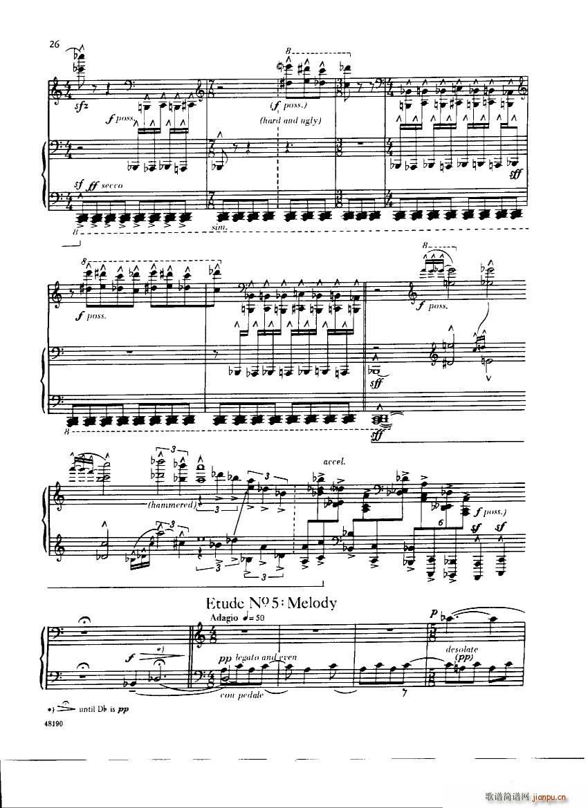 Corigliano Etude Fantasy(V)27