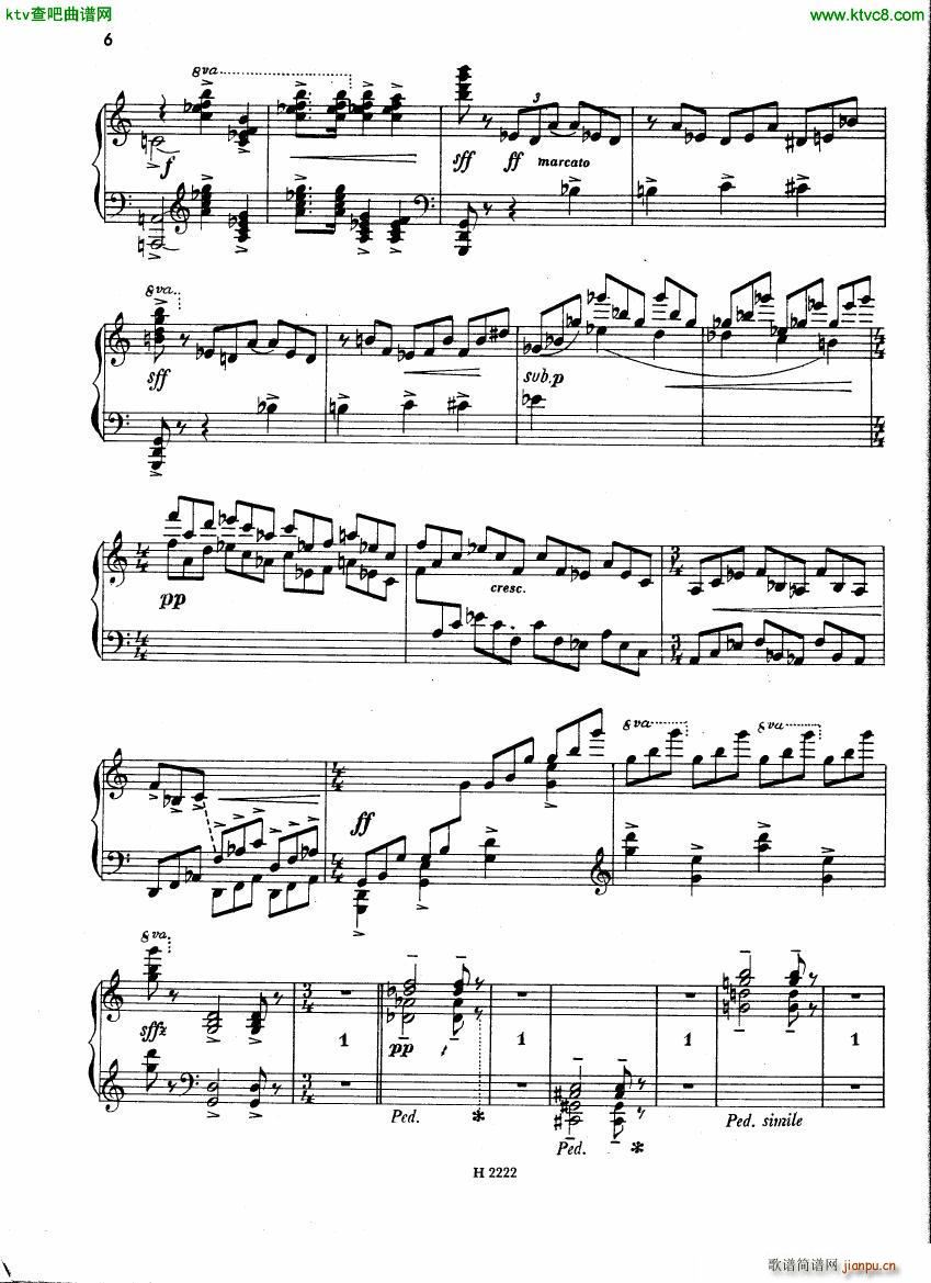 Fiser Piano Sonata 1955(V)6