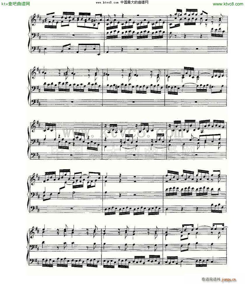 Prelude and Fugue in D Major BWV 532 L(fng)V(ʮּ)7