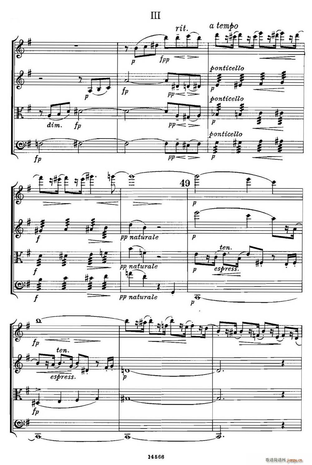 QUARTET Op 83  Ҙ(l )(V)15