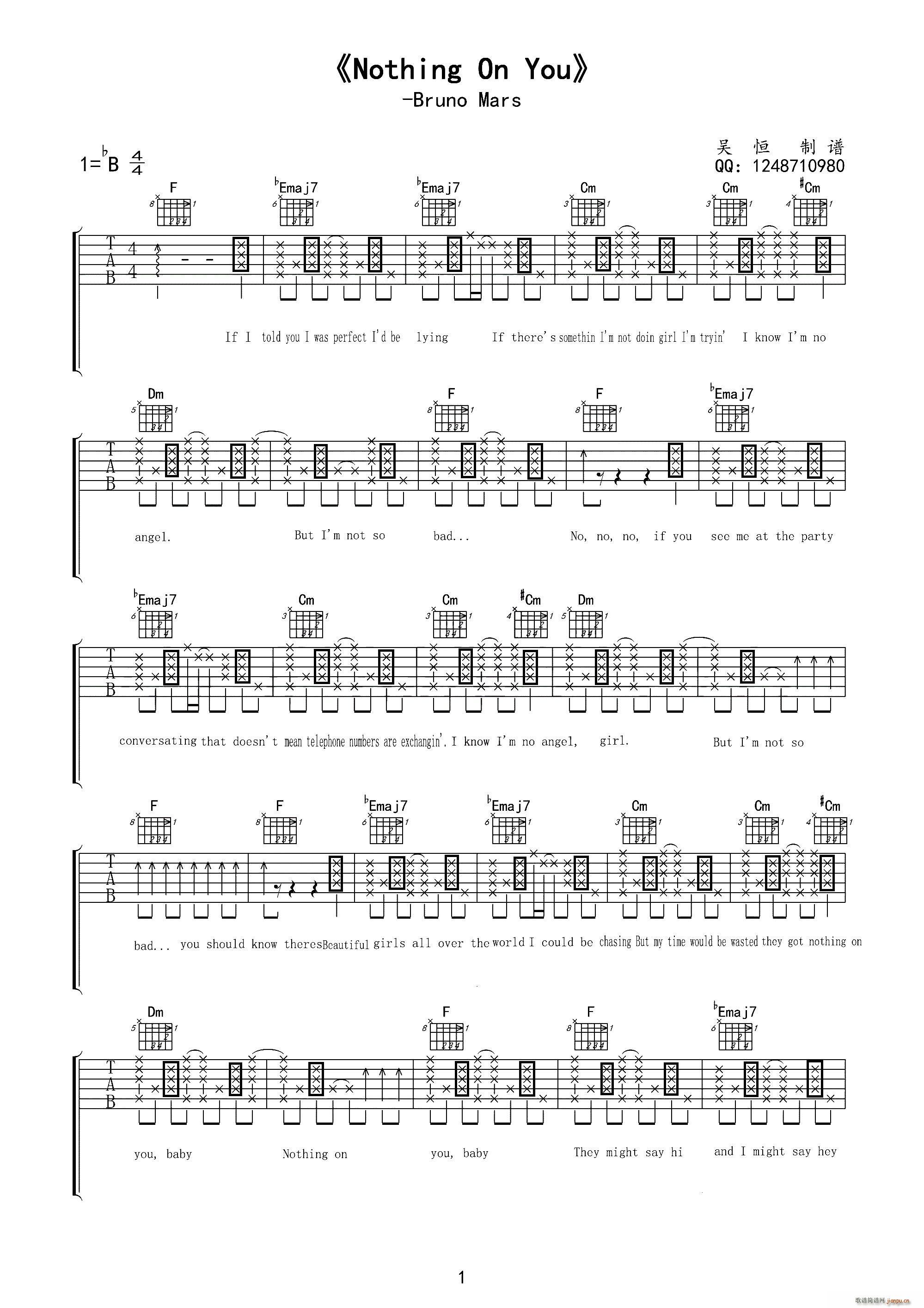 nothing on you(ʮּ)1