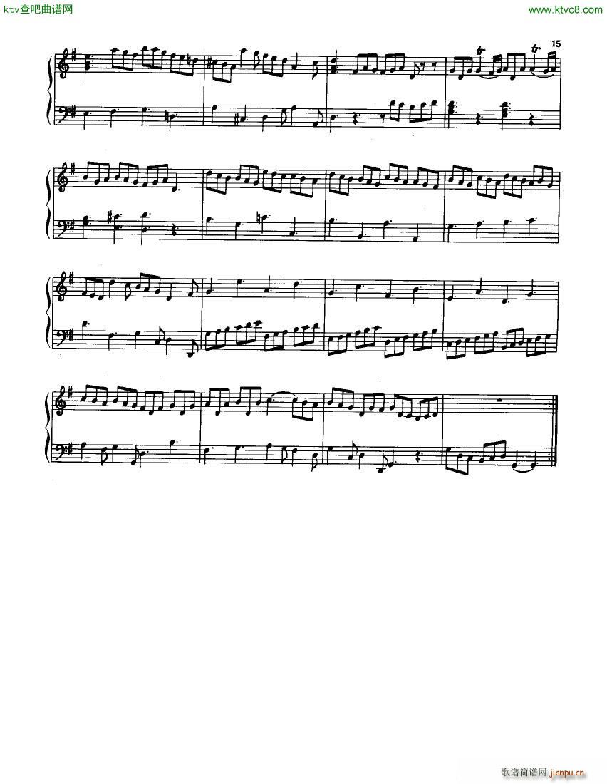 H ndel 1 Suiten for Piano Book 2(V)13