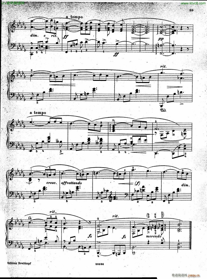 Henselt Piano Solo Album(V)18