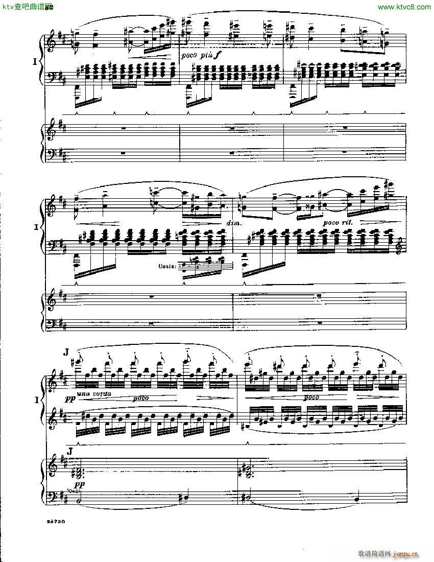 Franck Les Djinns 2 Piano Reduction(V)30