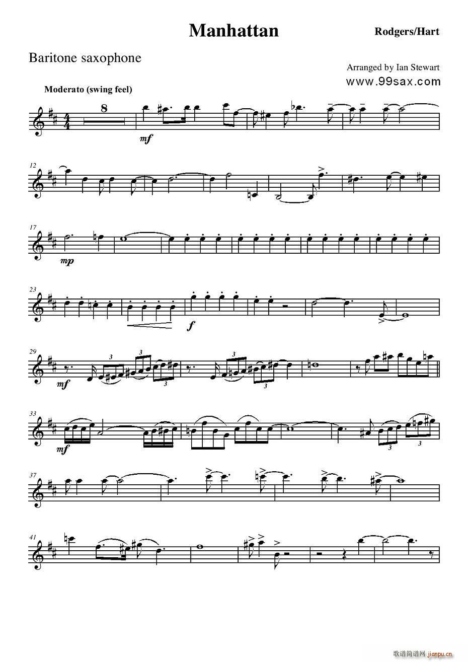 Manhattan Baritone Sax(V)1