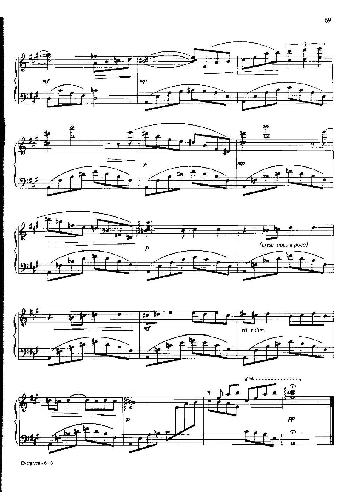 evergreen Dan Coates { (V)6