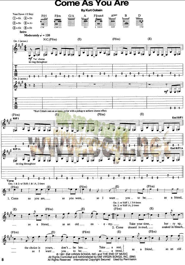 ComeAsYouAre-Nirvana(V)1