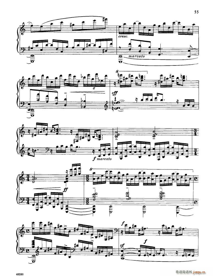 Barber op 26 Piano Sonata(V)16