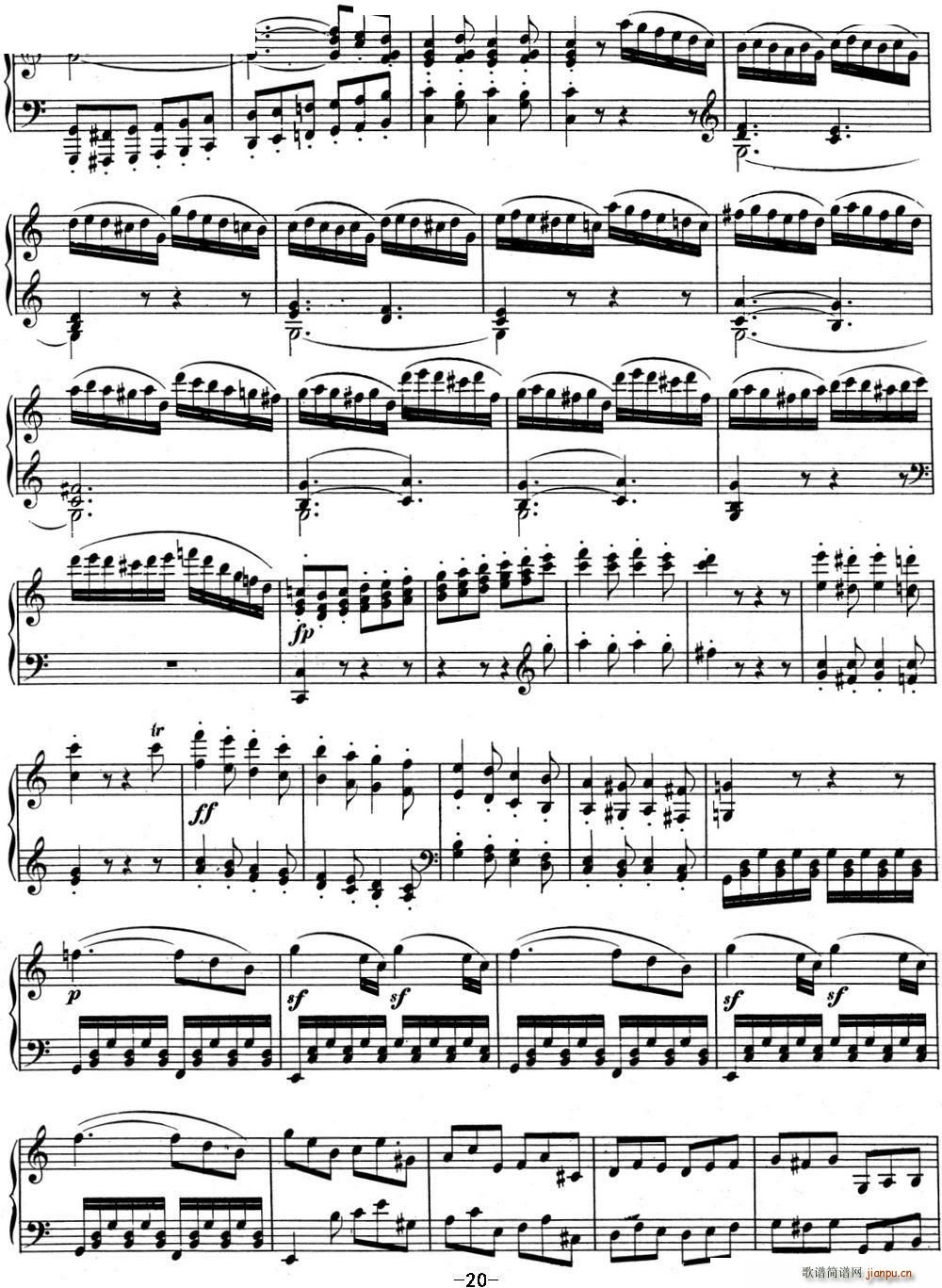 ؐQ03 C{ Op 2 No 3 C major(V)20