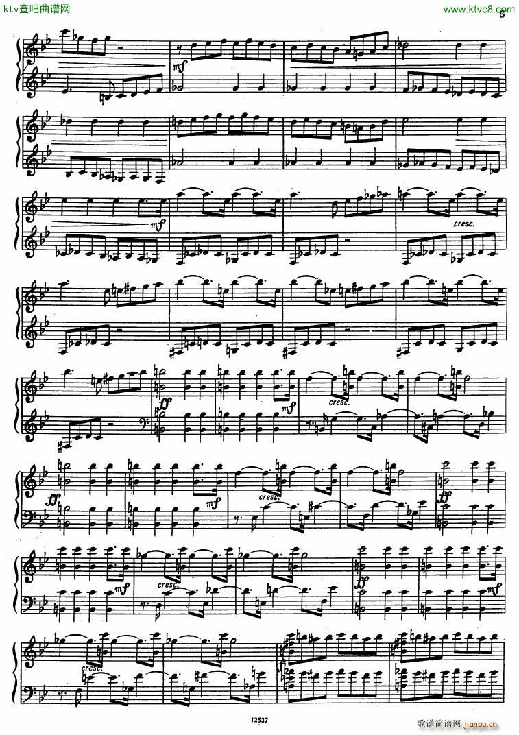 Flyarkovsky 6 preludes and fugues(V)5