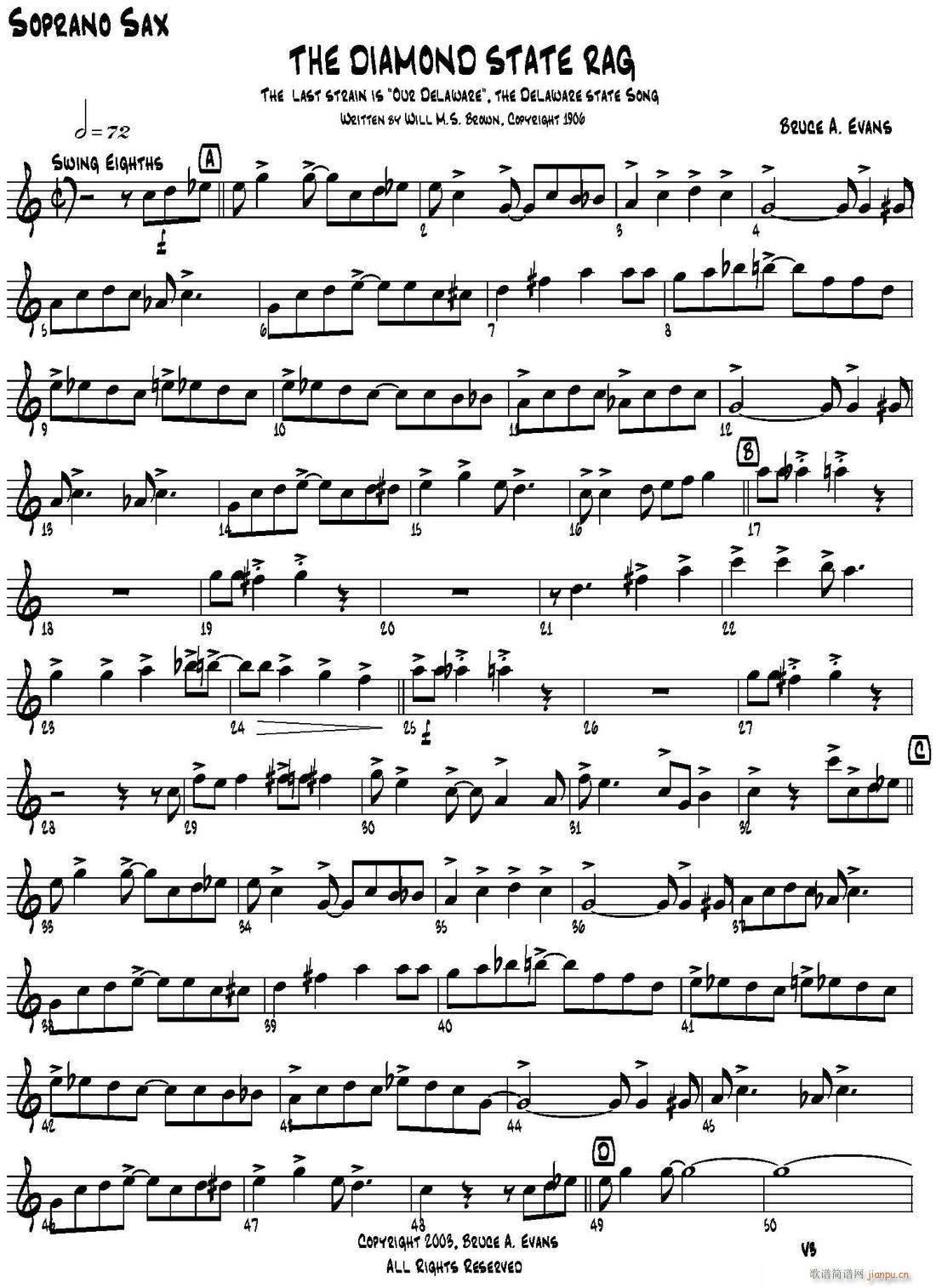 THE DIAMOND STATE RAG  _˹(V)1